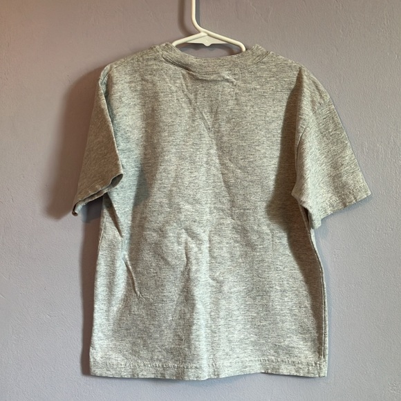 Girls basic edition gray teddy bear tee - Picture 3 of 8